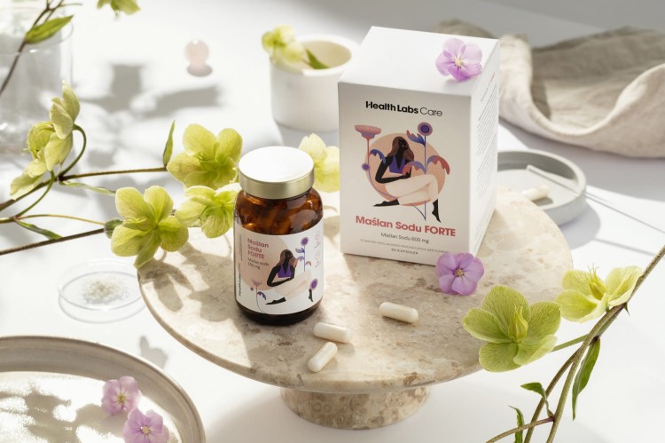 Maślan Sodu Forte 60 kapsułek  Health Labs Care