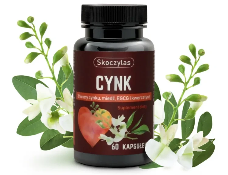 Cynk 3 formy, miedź, EGCG i kwercetyną - Skoczylas