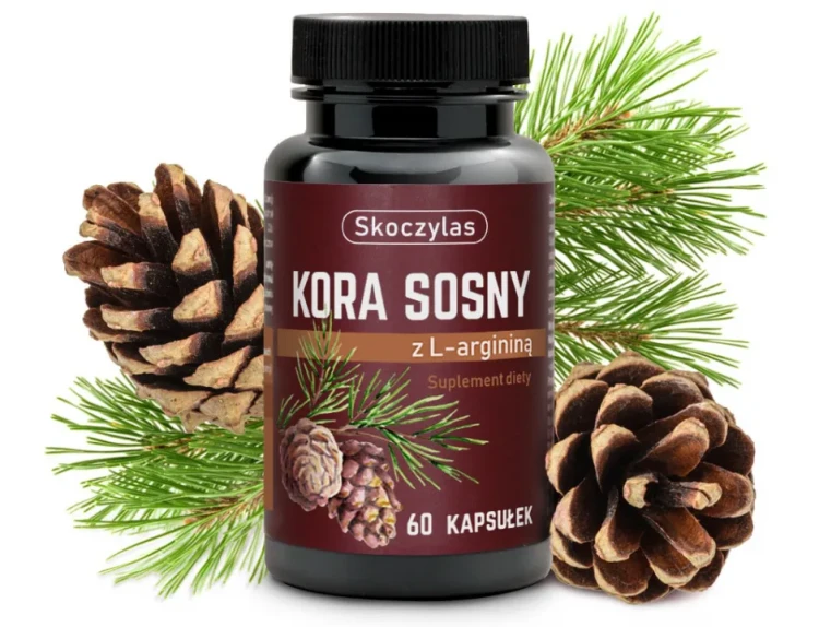 Kora sosny z L-argininą - Skoczylas