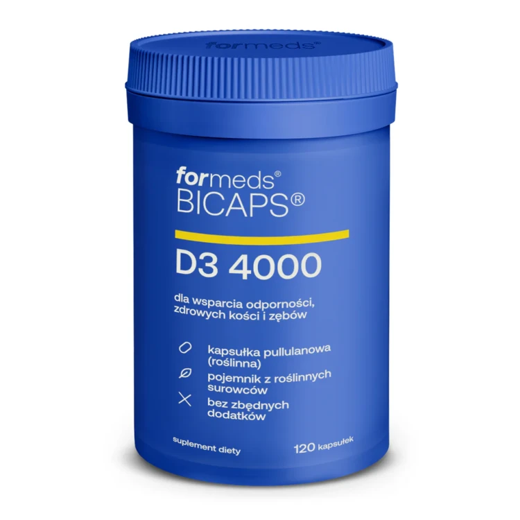 BICAPS D3 4000 120 kapsułek ForMeds