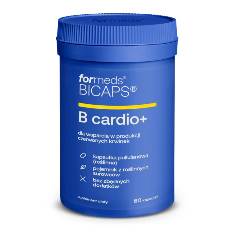 BICAPS B CARDIO+ 60 kapsułek ForMeds