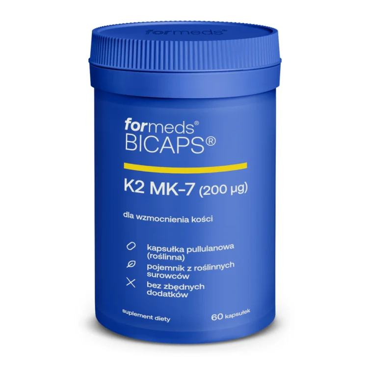 BICAPS K2 MK-7 60 kapsułek ForMeds
