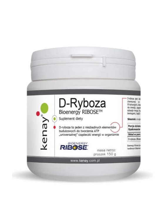 D-Ryboza Bioenergy RIBOSE 150 g - KENAY