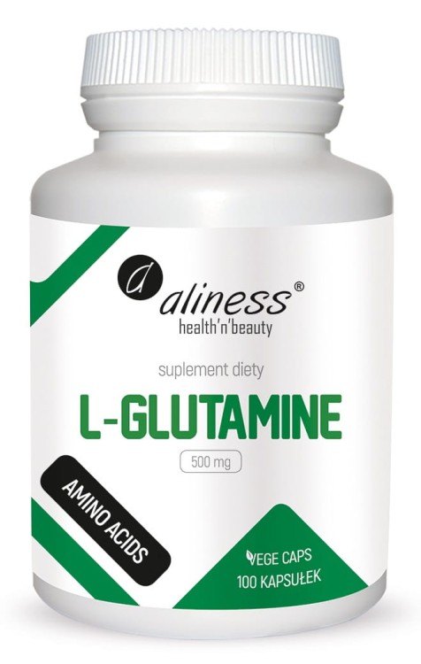 L-Glutamine 500 mg, Aliness - 100 Vege caps