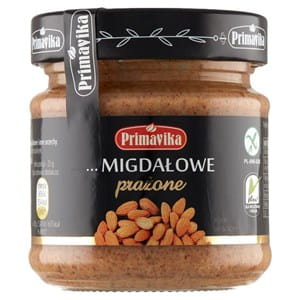 pasta z prażonych migdałów bezglutenowa 185 g - primavika.jpg