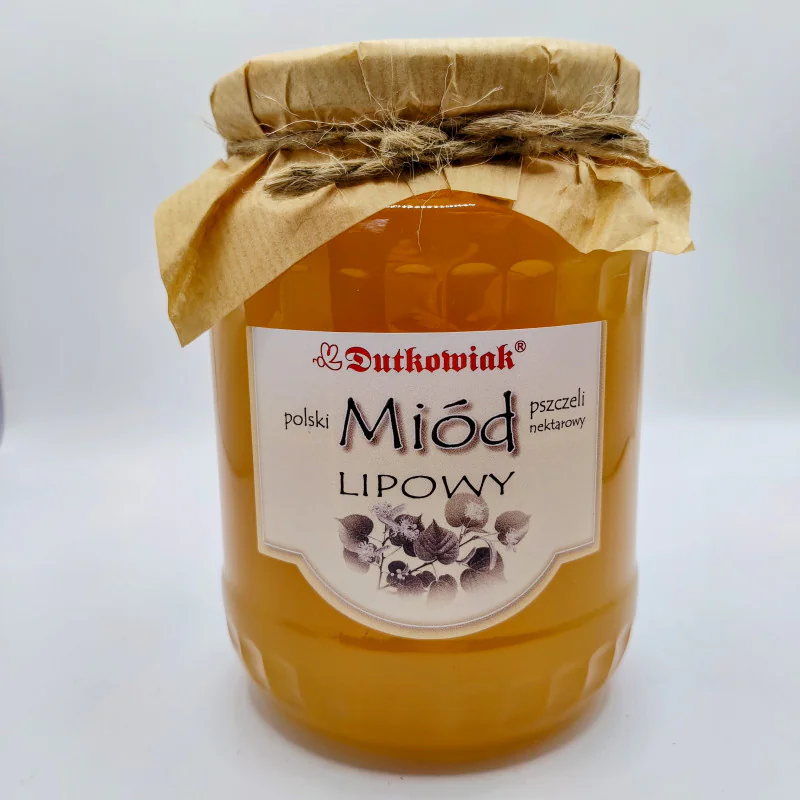 Miód lipowy - Pasieka Dutkowiak - 900 g