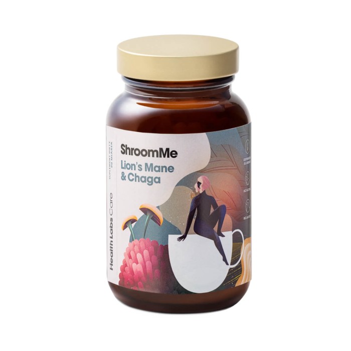 ShroomMe Lion’s Mane &amp; Chaga 90 miarek Health Labs Care
