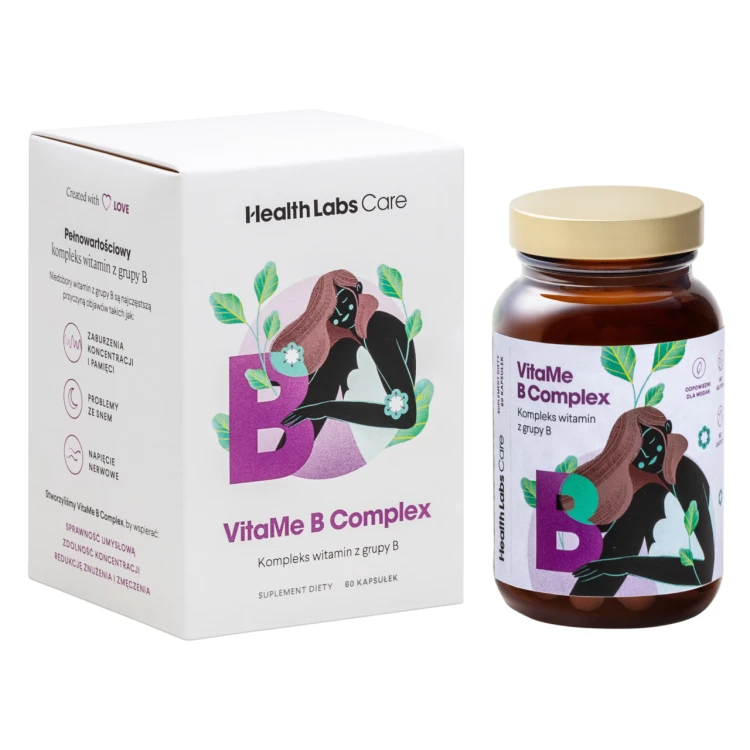 Vitamin B Complex 60 kapsułek Health Labs Care