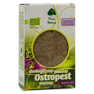 ostropest plamisty mielony bio 100 g - dary natury.jpg