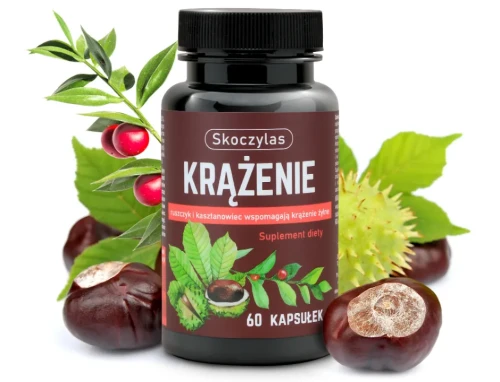 Krążenie, ruszczyk, diosmina, kasztanowiec - Skoczylas