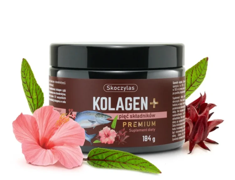Kolagen z łososia + pięć składników PREMIUM  - Skoczylas