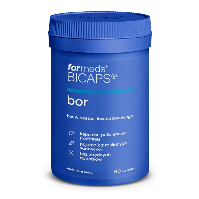 BICAPS BOR 60 kapsułek ForMeds