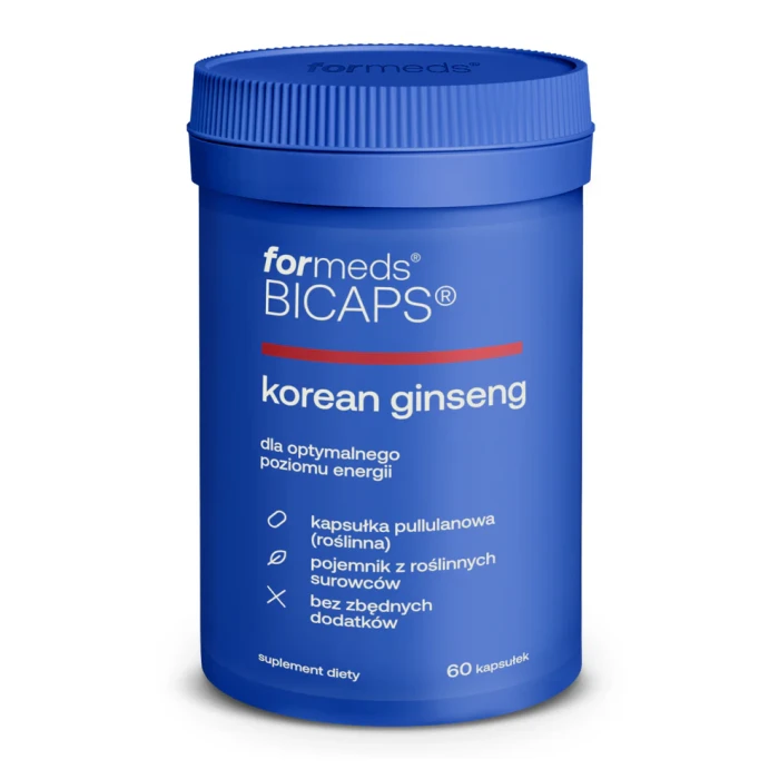 BICAPS KOREAN GINSENG 60 kapsułek ForMeds