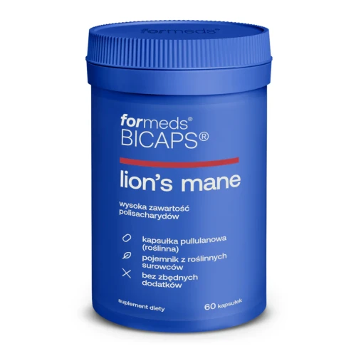 BICAPS LION'S MANE 60 kapsułek ForMeds