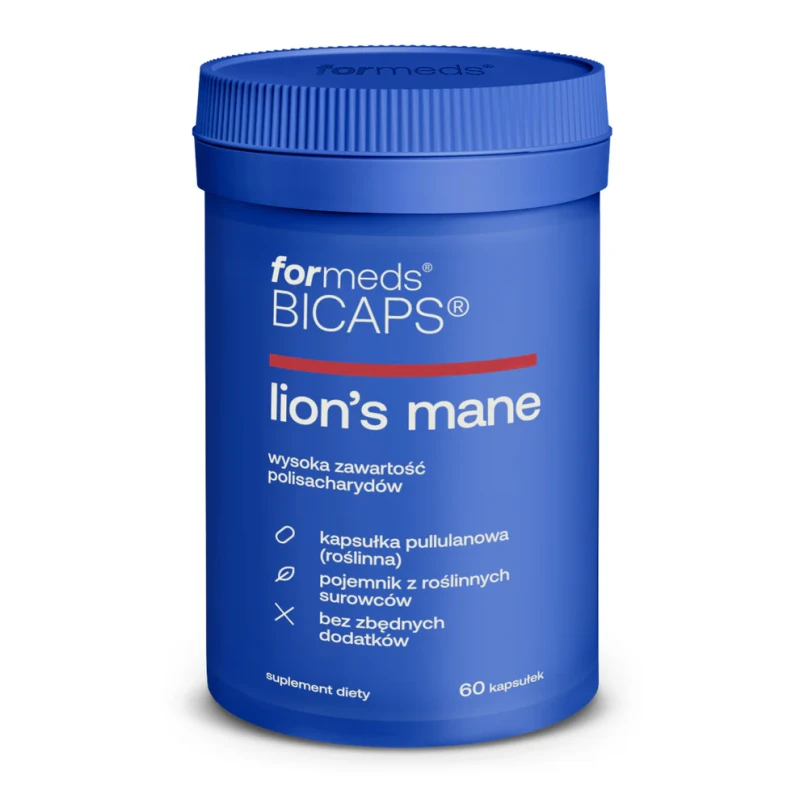 BICAPS LION'S MANE 60 kapsułek ForMeds