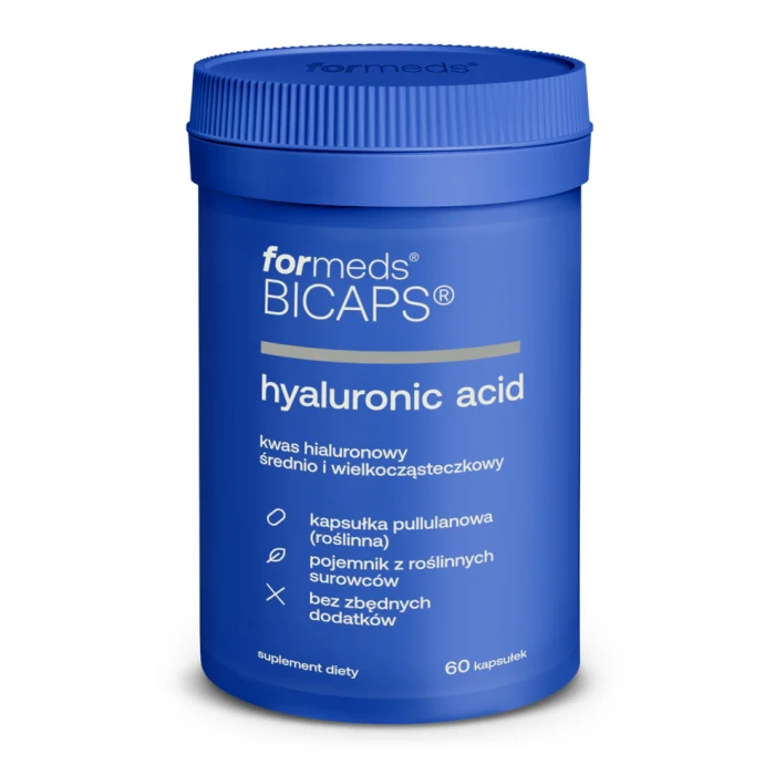 BICAPS hyaluronic acid KWAS HIALURONOWY 60 kapsułek ForMeds