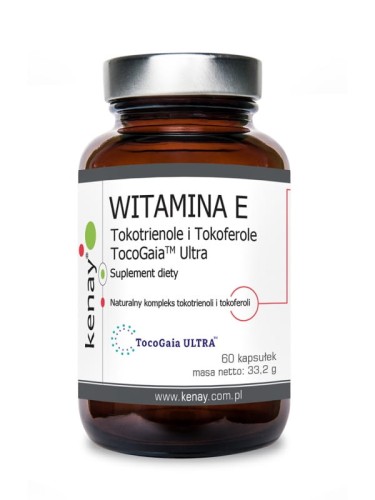 WITAMINA E Tokotrienole i Tokoferole TocoGaia™ Ultra (60 kapsułek) - KENAY