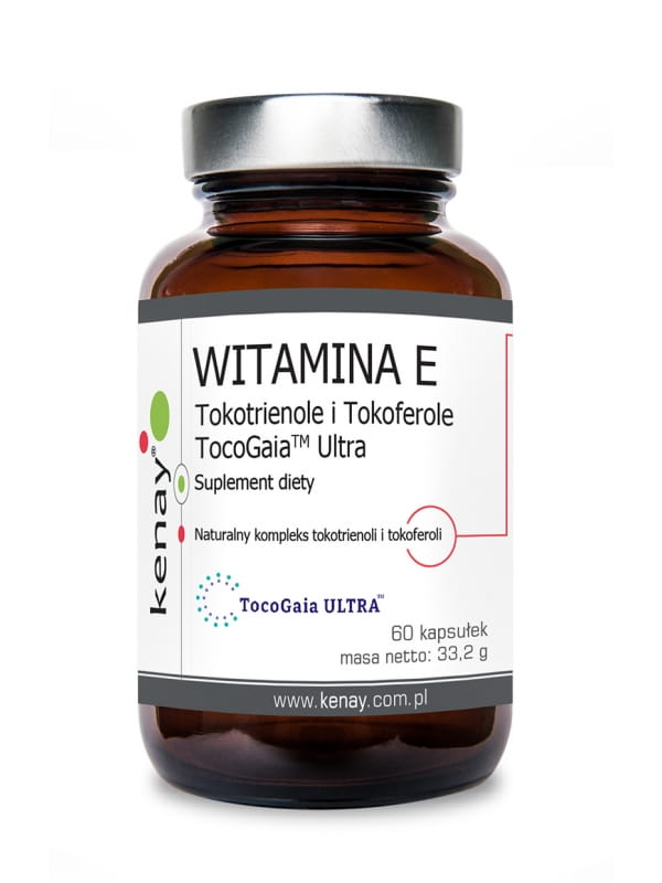 WITAMINA E Tokotrienole i Tokoferole TocoGaia™ Ultra (60 kapsułek) - KENAY
