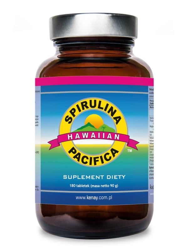 SPIRULINA PACIFICA - 180 tabletek - KENAY