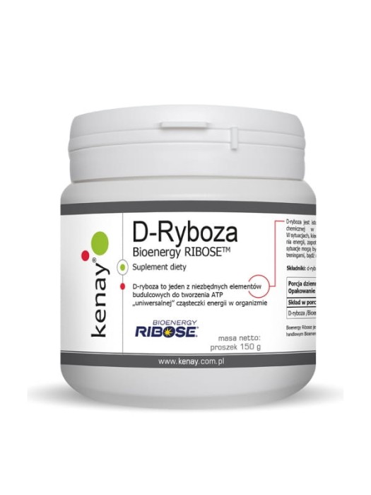 D-Ryboza Bioenergy RIBOSE 150 g - KENAY
