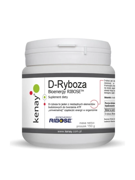 D-Ryboza Bioenergy RIBOSE 150 g - KENAY