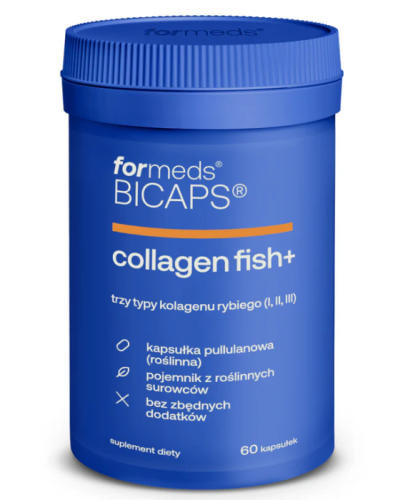 BICAPS COLLAGEN FISH+ rybi  60 kapsułek