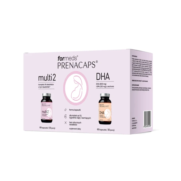 PRENACAPS MULTI 2 + DHA FORMEDS