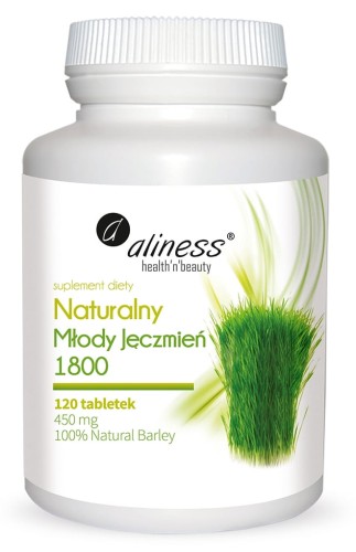 Naturalny Młody Jęczmień, Aliness - 120 tab.