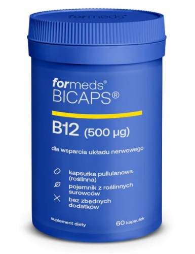 BICAPS B12 60 kapsułek ForMeds