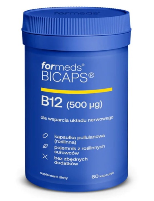 BICAPS B12 60 kapsułek ForMeds