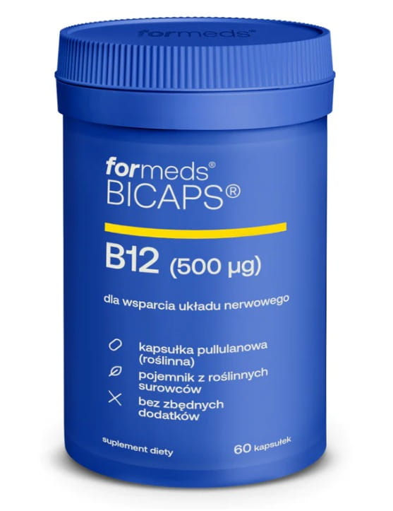 BICAPS B12 60 kapsułek ForMeds