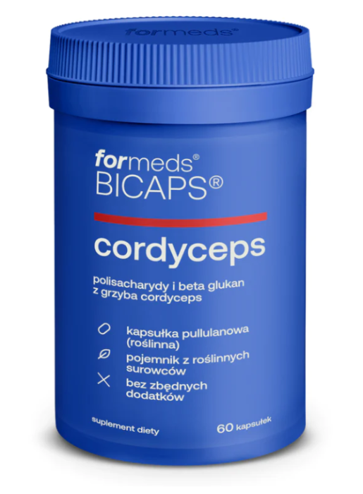BICAPS CORDYCEPS 60 kapsułek ForMeds